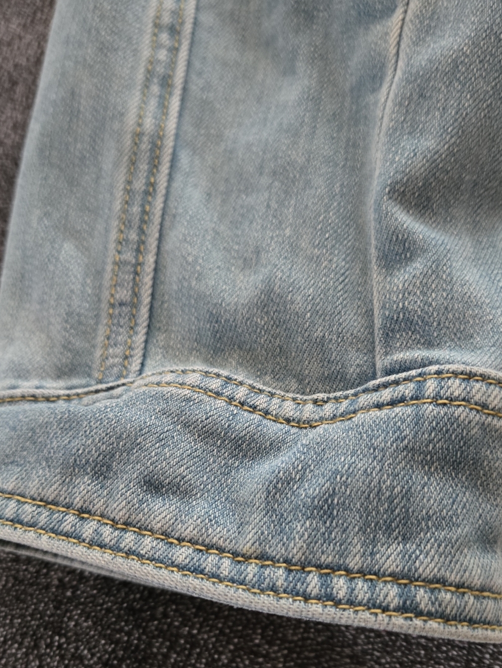 Chico Embroidered Light Wash Denim Jacket - Blue - Picture 3 of 7